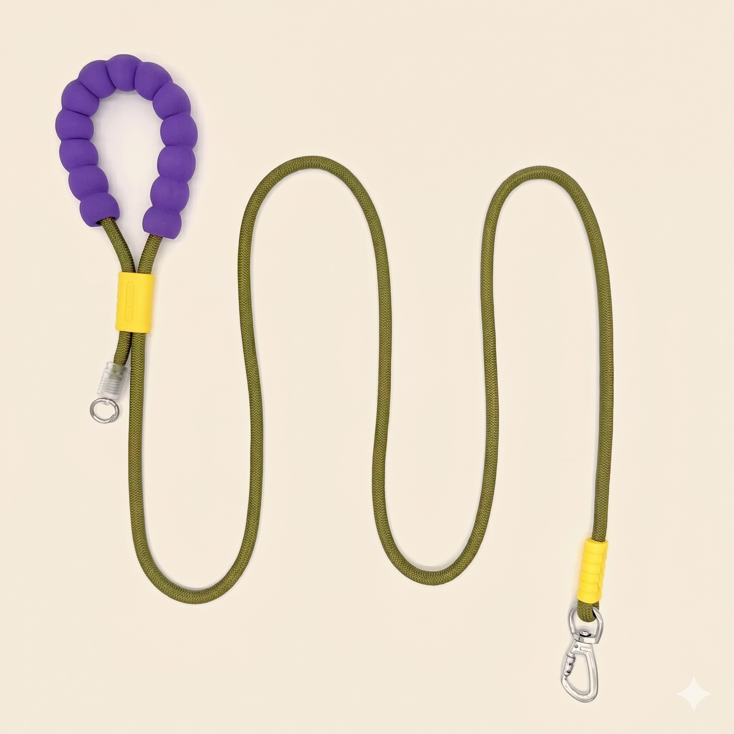 Comfort Grip Dog Leash – Soft Foam Handle & 360° Swivel Clasp