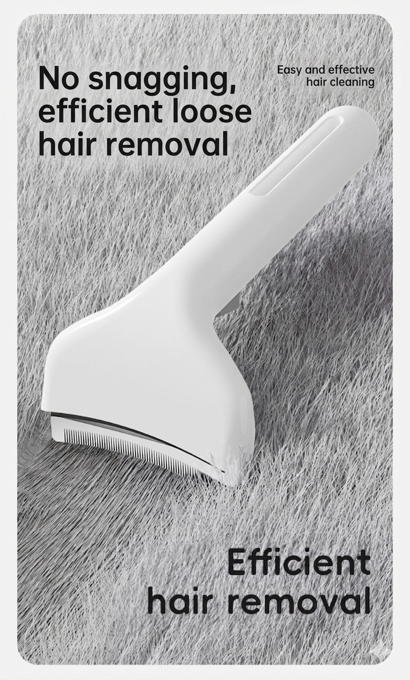 Gentle Deshedding Comb – Safe Grooming Brush for Cats & Dogs