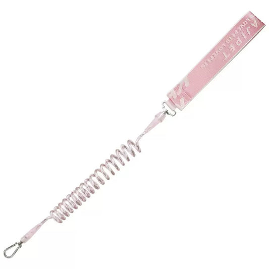 Elastic Coiled Pet Leash with Wrist Strap, Anti-Lost Retractable Safety Tether for Small Dogs & Cats, Portable & Tangle-Free