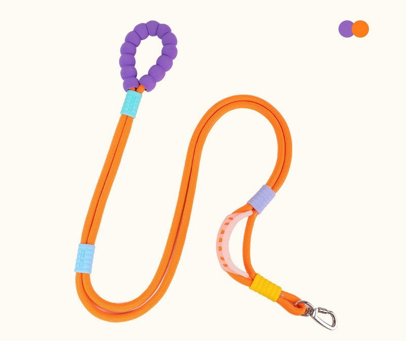 Reflective Comfort Grip Dog Leash – Soft Foam Handle for Everyday Walks