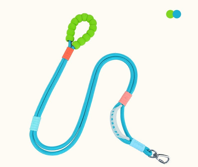 Reflective Comfort Grip Dog Leash – Soft Foam Handle for Everyday Walks