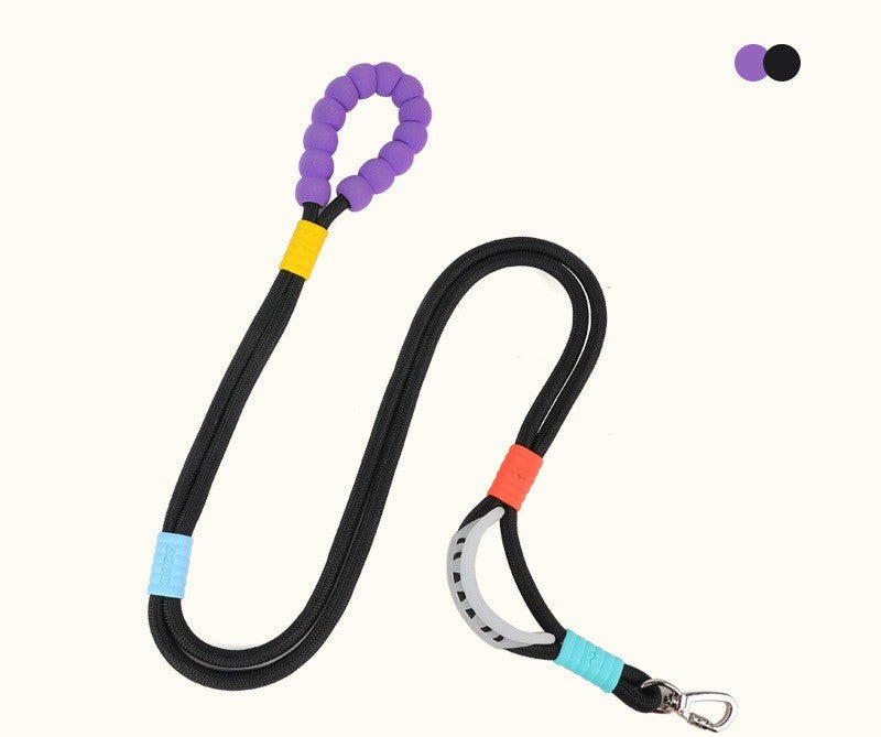 Reflective Comfort Grip Dog Leash – Soft Foam Handle for Everyday Walks
