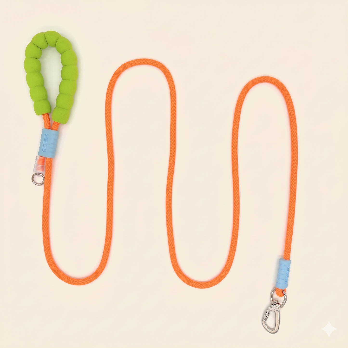 Comfort Grip Dog Leash – Soft Foam Handle & 360° Swivel Clasp