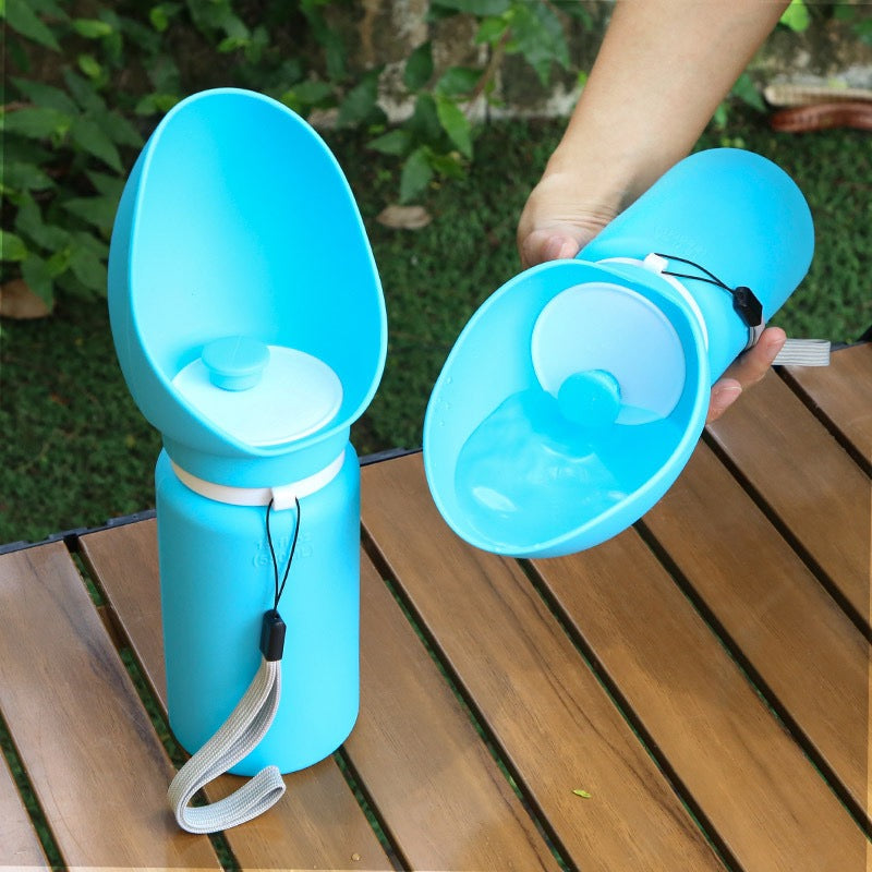 Portable Silicone Pet Travel Water Cup Outdoor Dog Cat Water Bottle