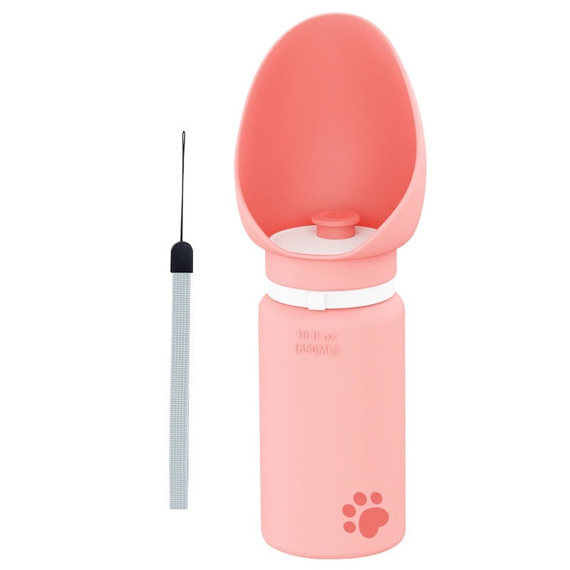 Portable Silicone Pet Travel Water Cup Outdoor Dog Cat Water Bottle