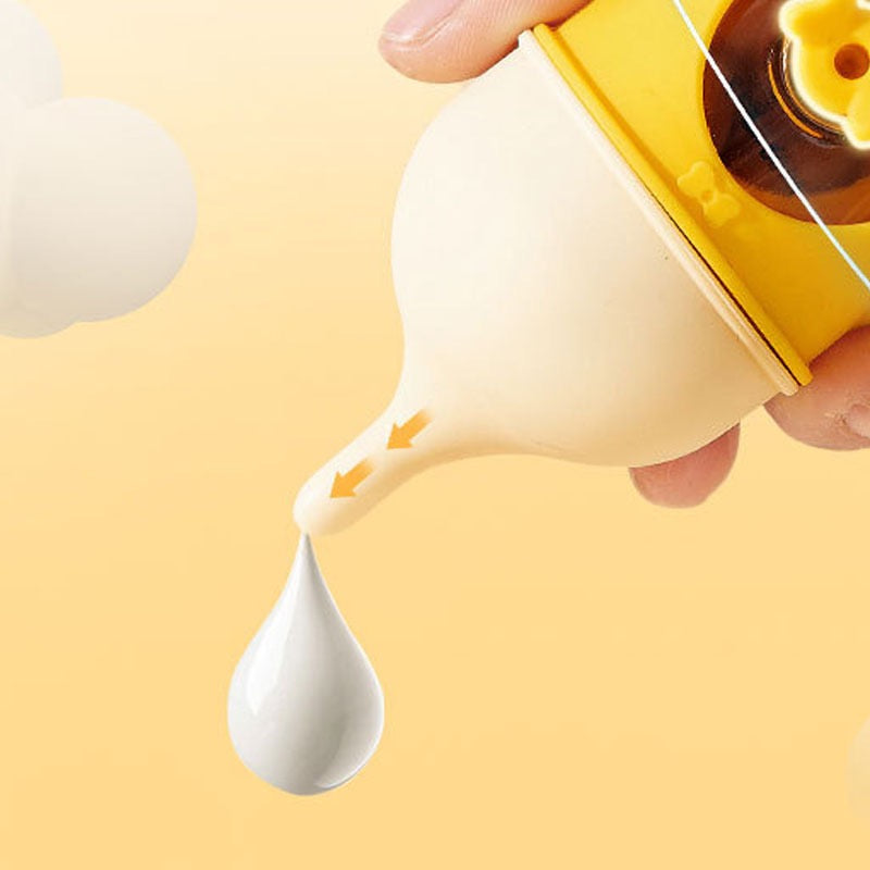 20ml ８０MLSmall Pet Nursing Bottle, BPA-Free Silicone Puppy Kitten Feeding Bottle with Scale, Anti-Colic Soft Nipple for Newborn Small Animals
