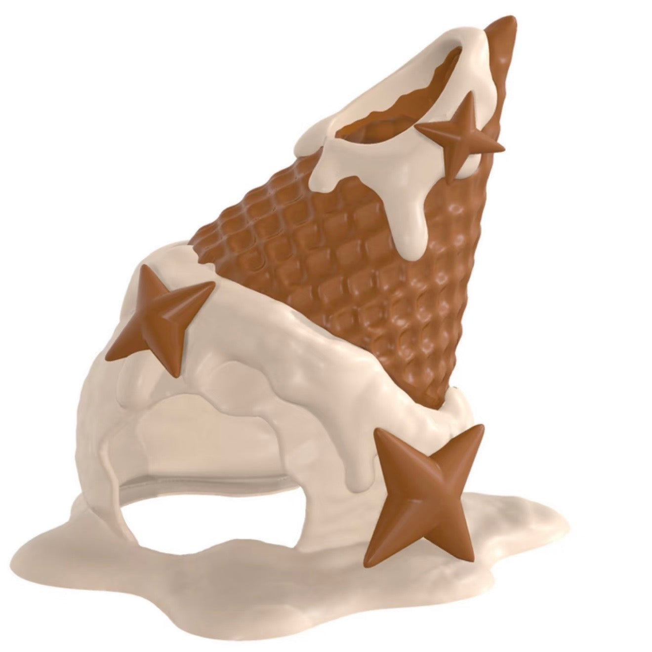 Melting Ice‑Cream Reptile Hideout
