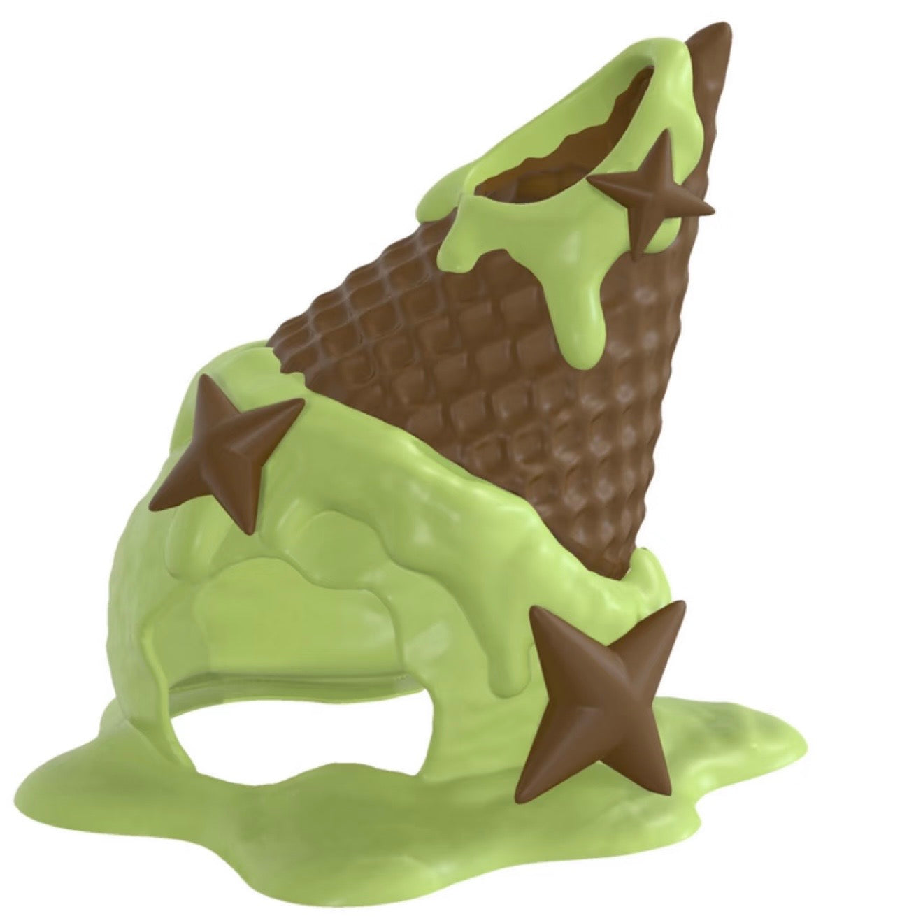 Melting Ice‑Cream Reptile Hideout