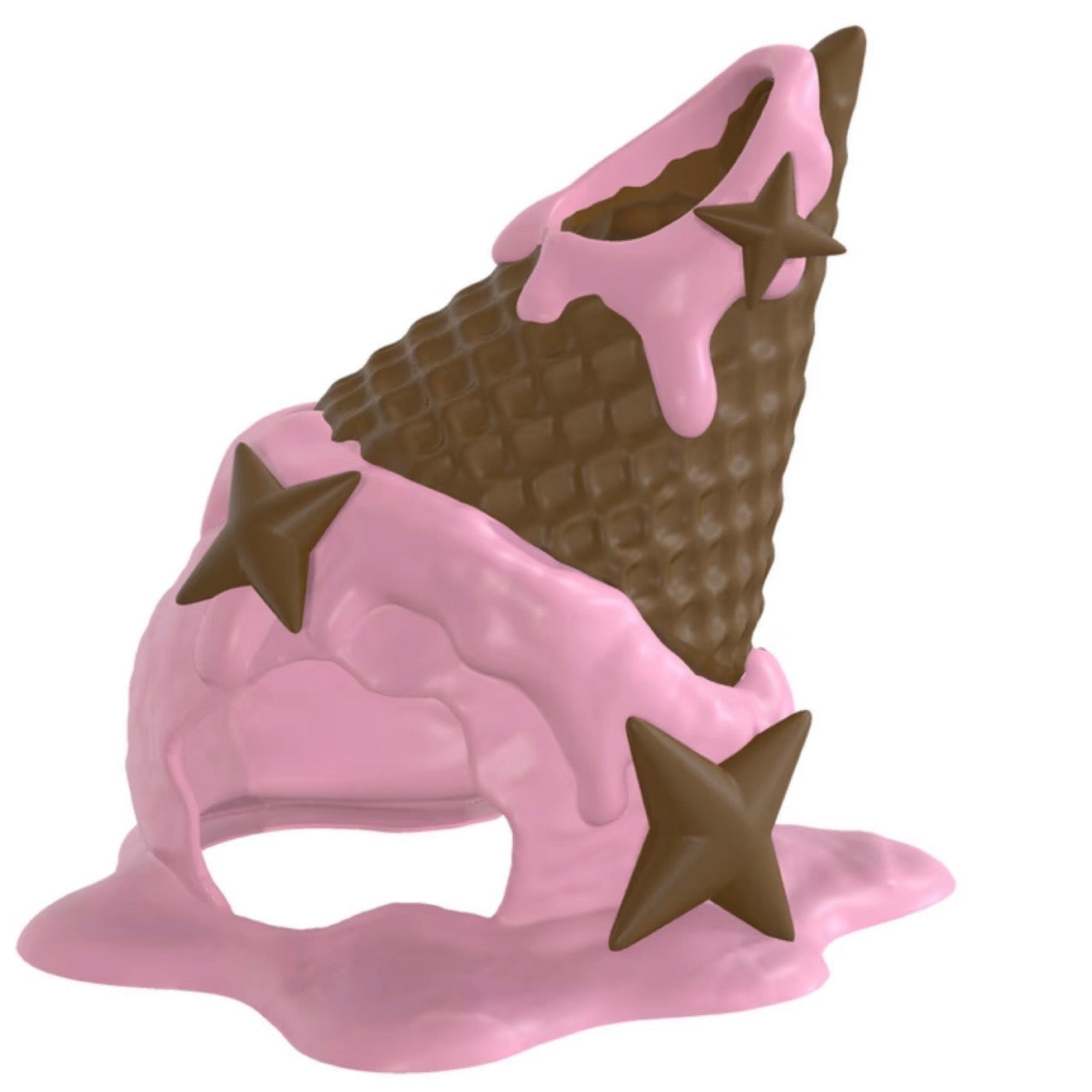 Melting Ice‑Cream Reptile Hideout