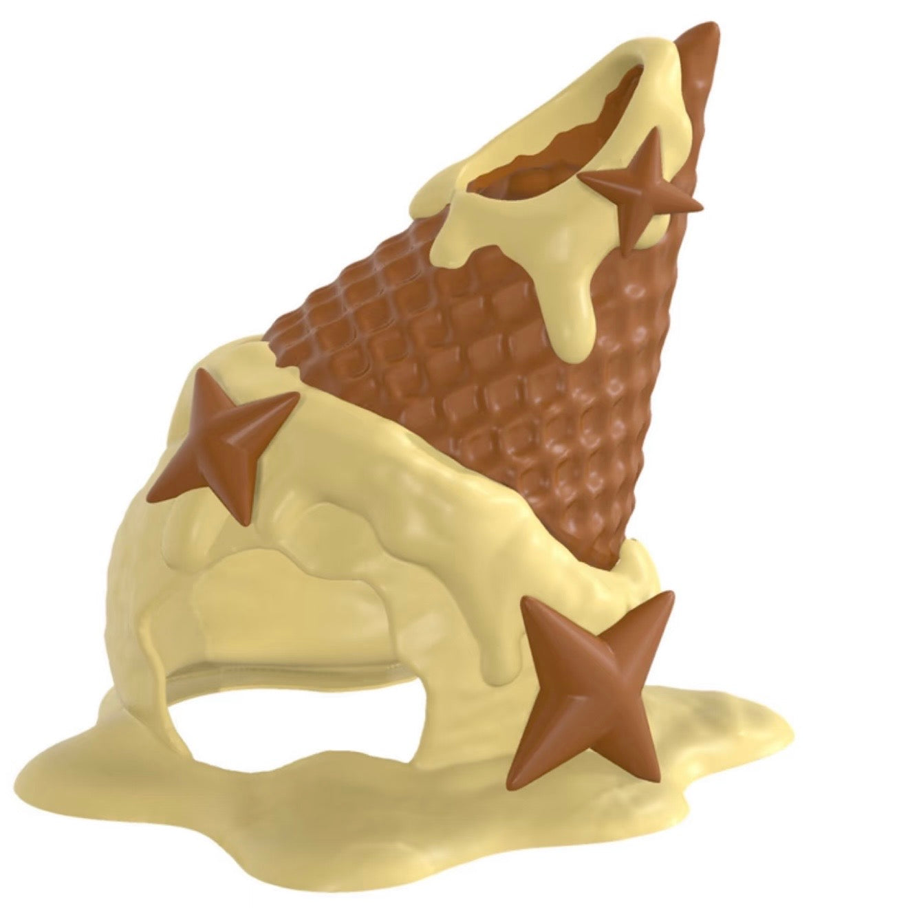 Melting Ice‑Cream Reptile Hideout