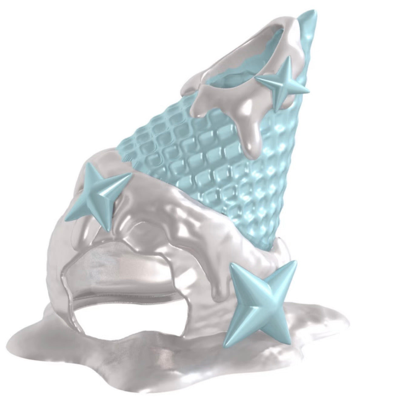 Melting Ice‑Cream Reptile Hideout